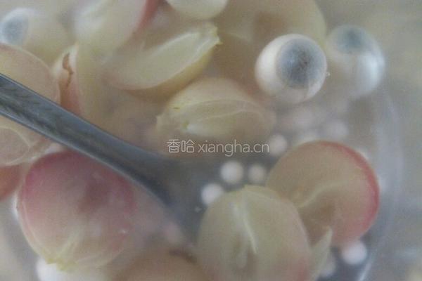 莲子紫葡萄汤（水果捞）