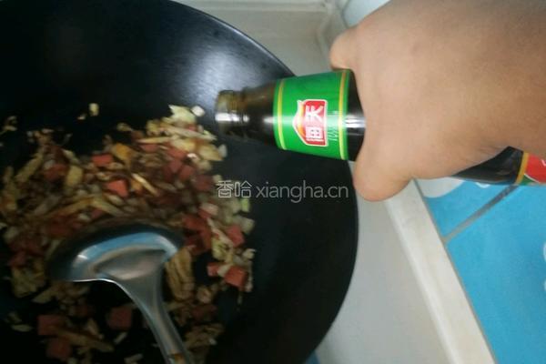 酱油炒饭的做法图解7