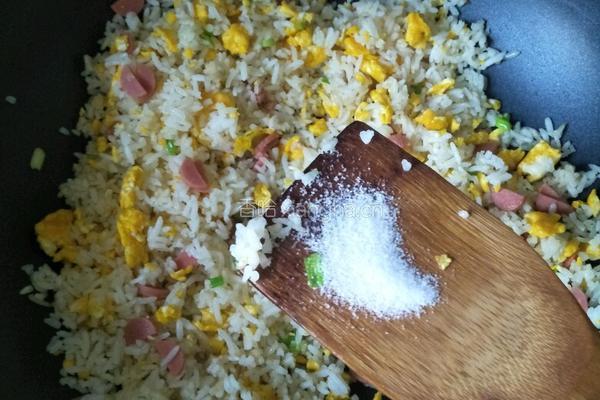 猪油炒饭的做法图解8