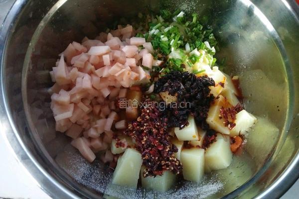 凉拌米豆腐的做法图解9