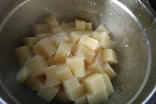 凉拌米豆腐的做法图解8