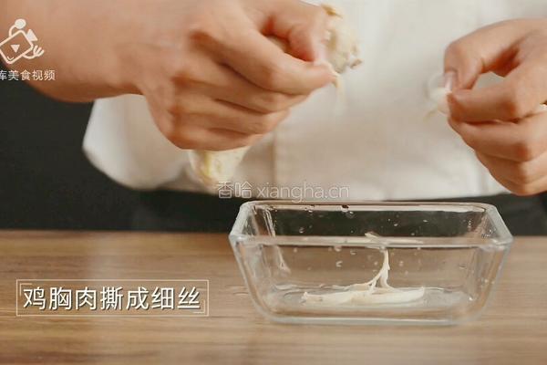 清爽柠檬薄荷鸡丝 减肥族的低脂肉菜的做法图解5