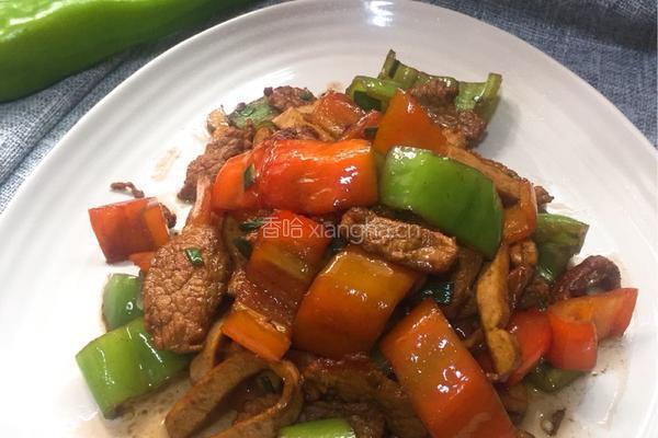 肉片炒香干的做法图解9