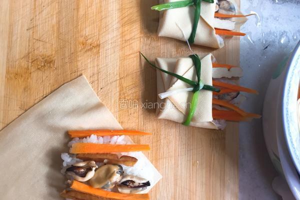 淡菜饭团花束的做法图解11