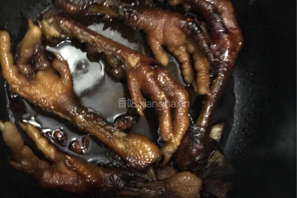 潮汕卤鸡爪的做法图解4