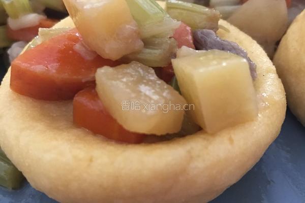 五彩丁玉米盅的做法图解10