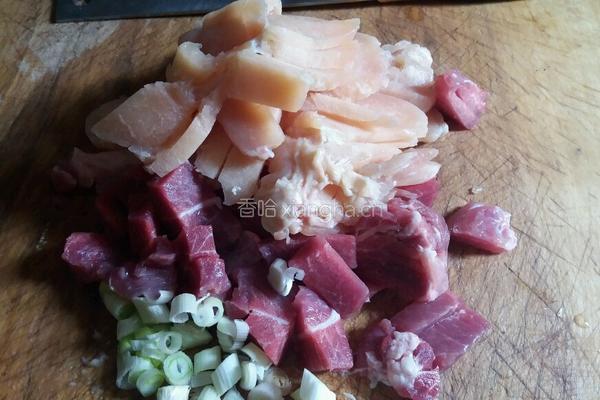 冬瓜鸡肉手打丸子汤的做法图解1