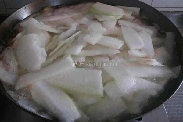 冬瓜鸡肉手打丸子汤的做法图解11
