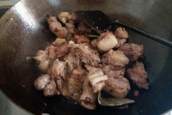 大葱炒鸭子的做法图解9