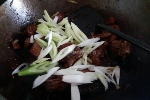 大葱炒鸭子的做法图解12