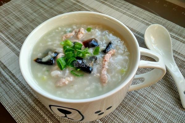 皮蛋瘦肉粥的做法图解12