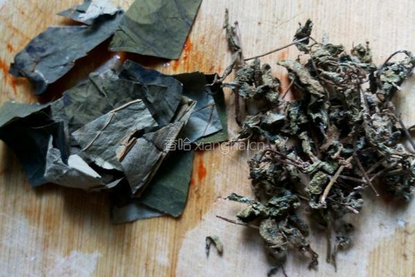 夏枯草荷叶茶的做法图解1