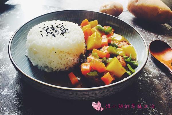 咖喱鸡排饭的做法图解15