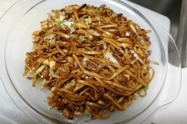 蛋炒面的做法图解10