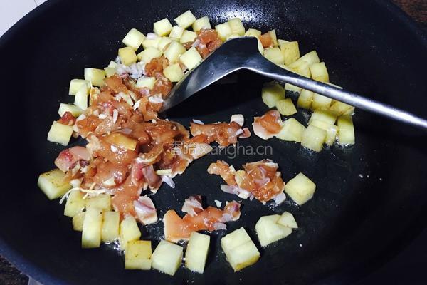 马铃薯鸡肉饭的做法图解4