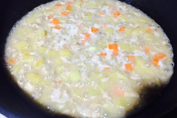 马铃薯鸡肉饭的做法图解6
