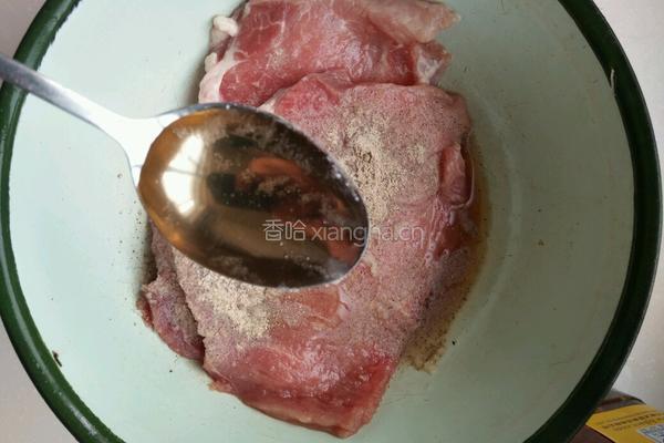 煎猪排的做法图解8
