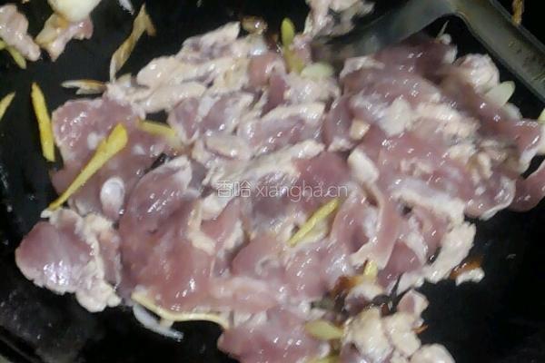 肉丝面的做法图解2