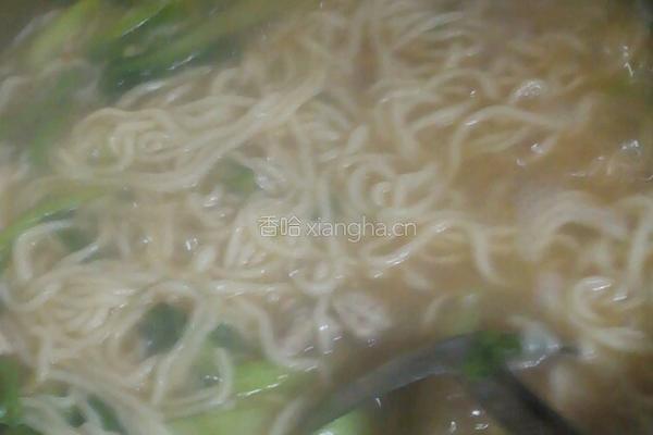 肉丝面的做法图解4