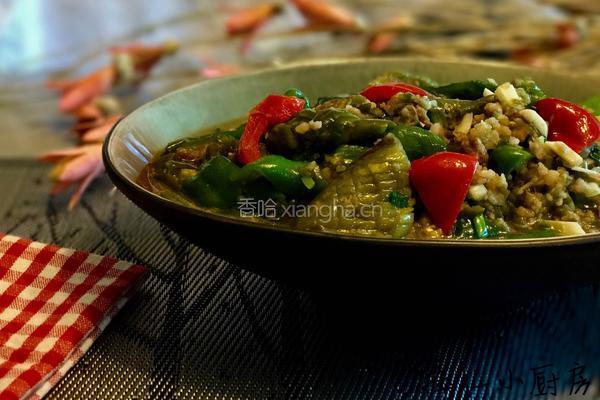 肥肉末烧茄子的做法图解16