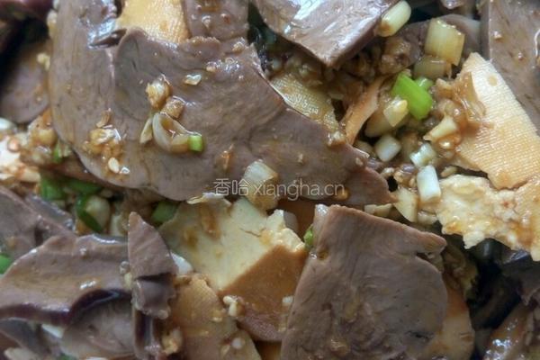 猪心豆干的做法图解4