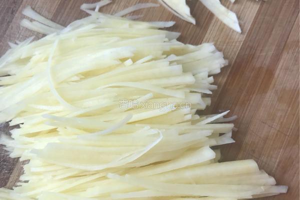 醋溜土豆丝的做法图解3