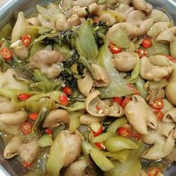 酸菜炒大肠的做法[图]