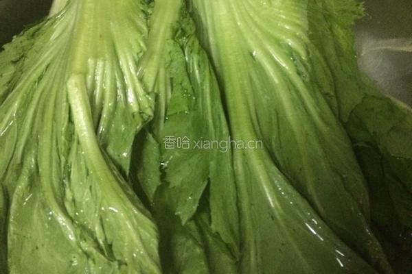 酸菜炒大肠的做法图解5