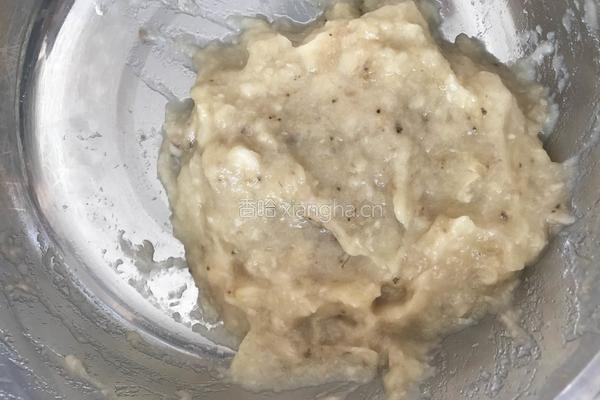 燕麦香蕉椰蓉球的做法图解4