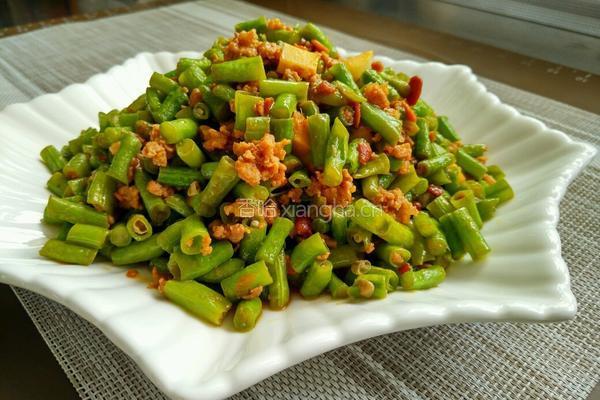 肉末豇豆的做法图解11