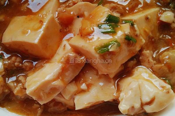 麻婆豆腐的做法图解1
