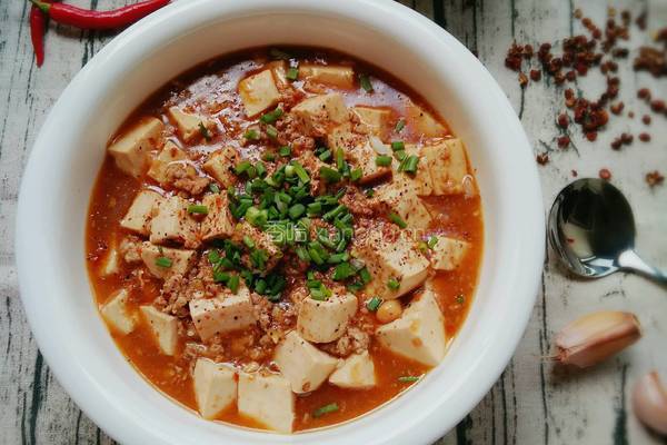 麻婆豆腐的做法图解13
