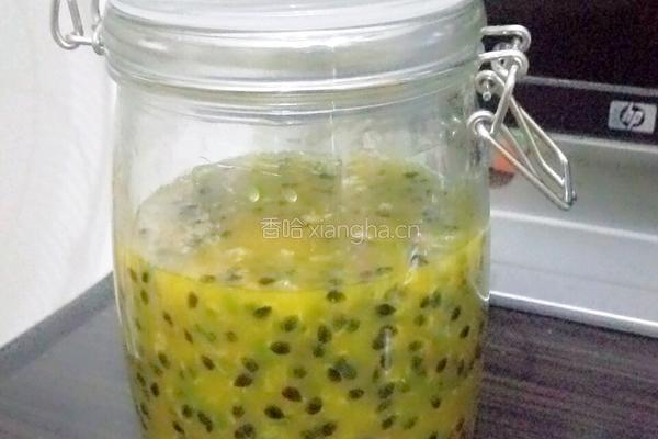 百香果酱的做法图解5