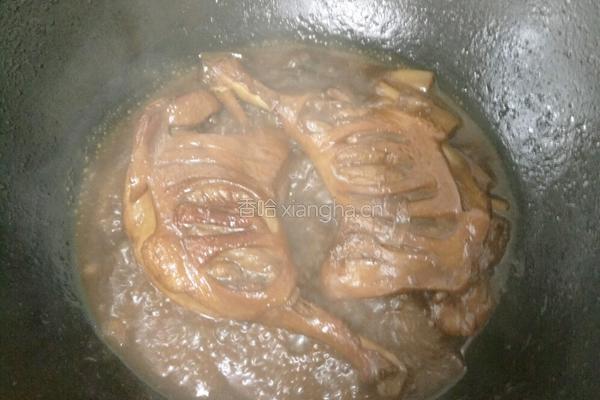 家常红烧鸭腿的做法图解9