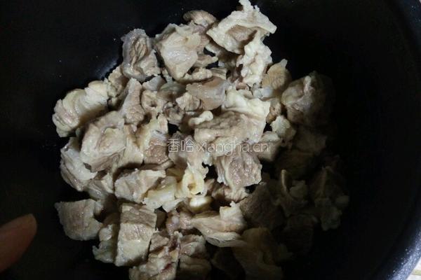 萝卜炖牛腩的做法图解8