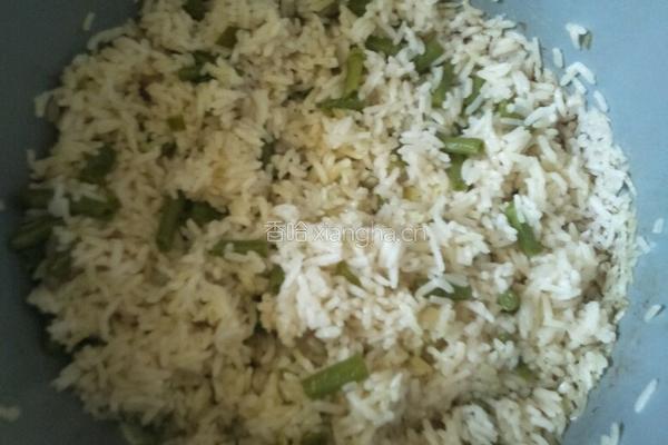 豆角闷饭的做法图解12
