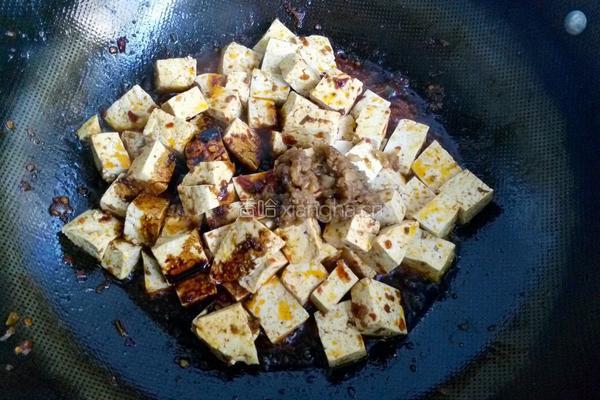 麻婆豆腐的做法图解8
