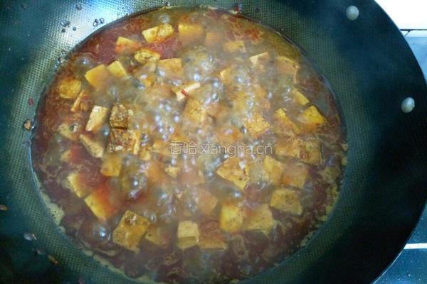 麻婆豆腐的做法图解11