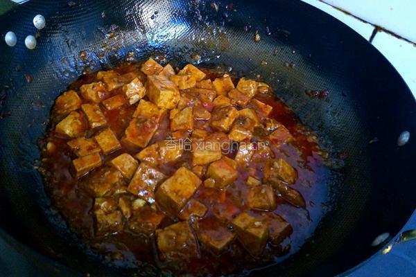 麻婆豆腐的做法图解13