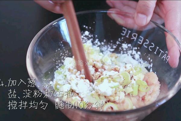 鸡肉酿豆角的做法图解4