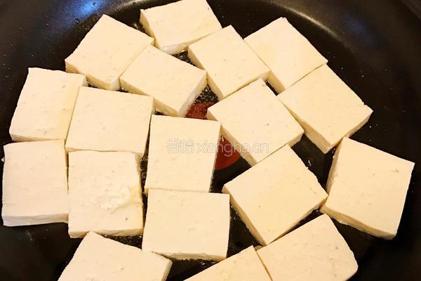 香煎孜然豆腐的做法图解2