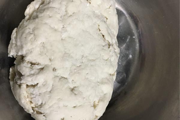 芝麻酱发面饼的做法图解1