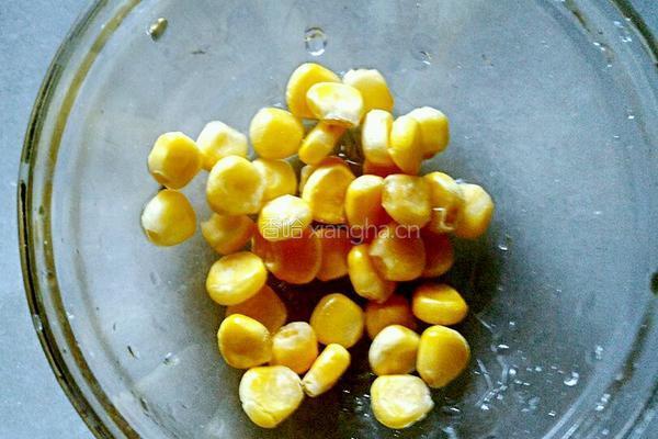 玉米青豆鲜虾粥的做法图解3
