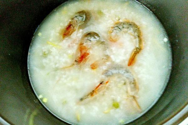 玉米青豆鲜虾粥的做法图解8
