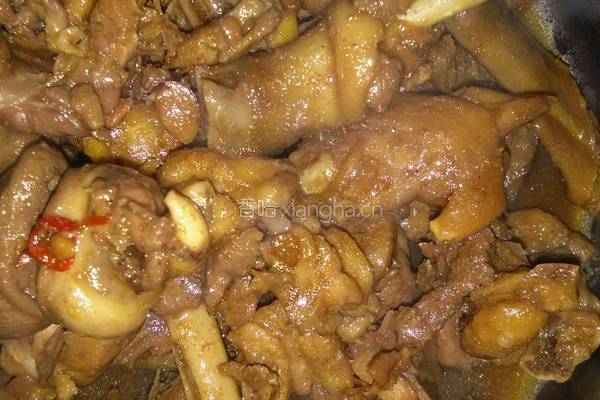酱油焖鸭的做法图解5
