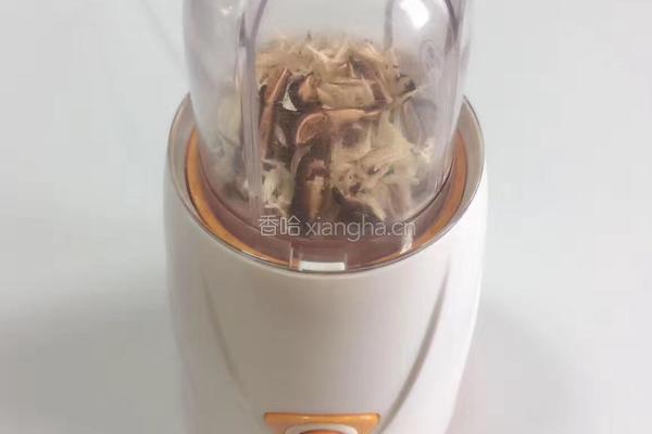 香菇虾皮粉，自制天然调味品的做法图解6