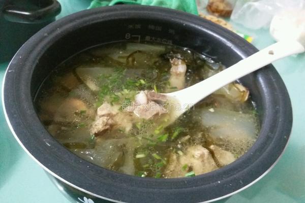 冬瓜海带排骨汤