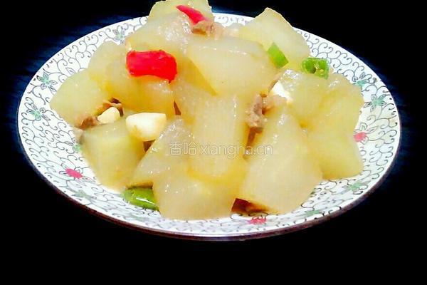 肉丝冬瓜的做法图解11