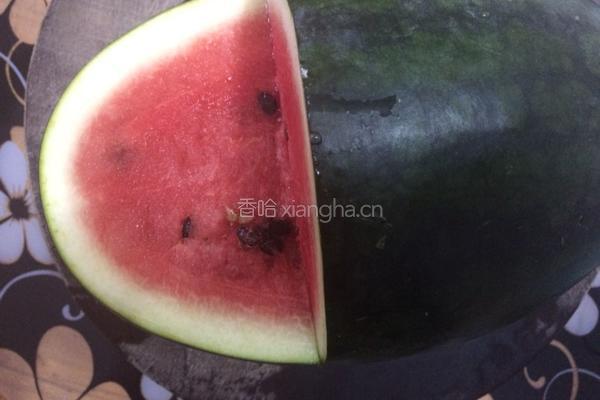 西瓜水果篮的做法图解4