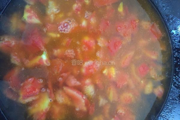 西红柿汤的做法图解6